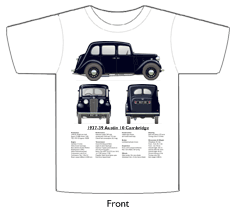 Austin 10 Cambridge 1937-39 T-shirt Front